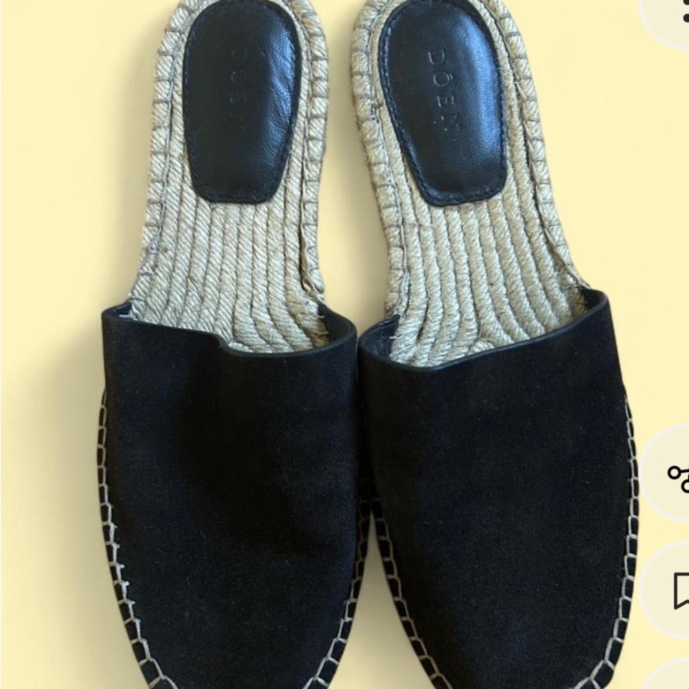 DOEN Espadrille Slides - Picture 2 of 4